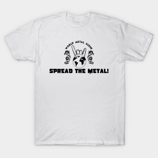 WMS spread the metal T-Shirt by WMS2018